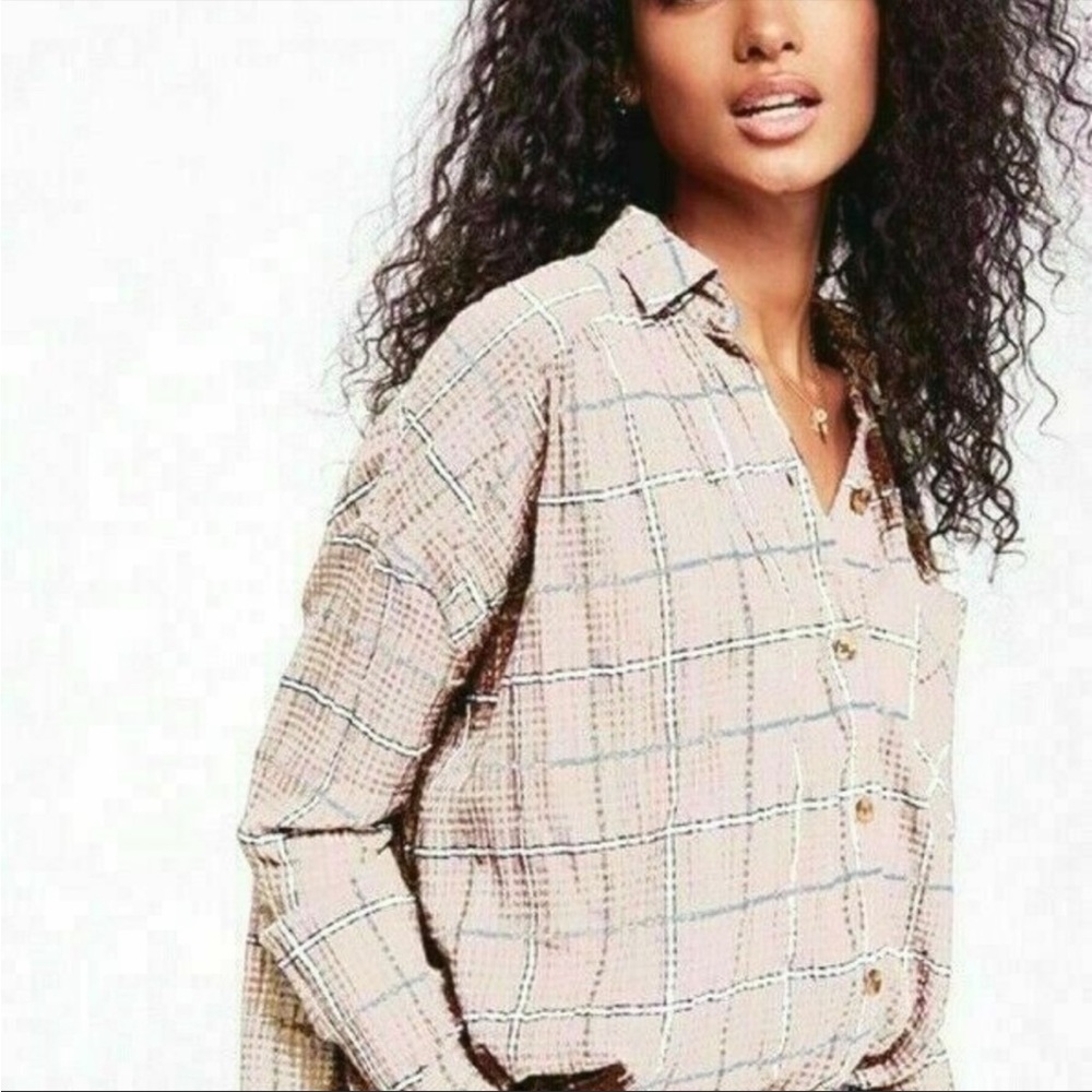 Free People | Break My Stride Button Down